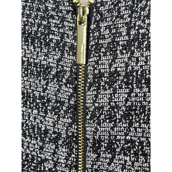 Calvin Klein Black White Plaid Sheath Dress Women’s 4 Small Work Career - Picture 10 of 10